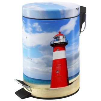 Kosmetikeimer Leuchtturm 3 Liter