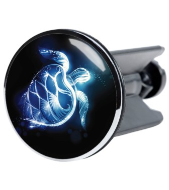 Waschbeckenstöpsel Glow Turtle