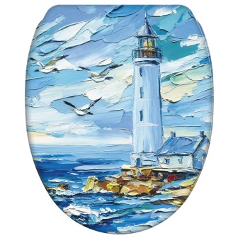 WC-Sitz mit Absenkautomatik und Schnellverschluss Coast - Premium Toilettendeckel direkt vom Hersteller