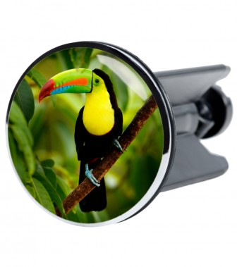 Waschbeckenstöpsel Toucan