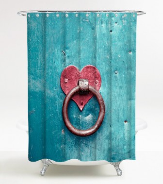 Duschvorhang Knocker 180 x 180 cm