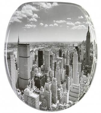 WC-Sitz Skyline New York - Premium Toilettendeckel direkt vom Hersteller