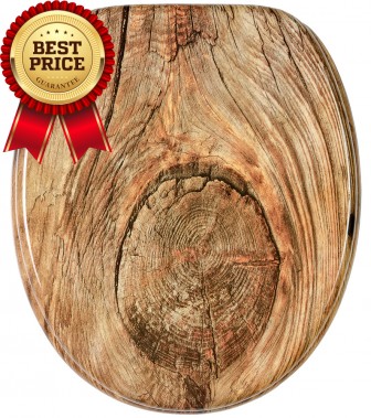 Toilet Seat Rustic