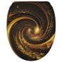 WC-Sitz mit Absenkautomatik und Schnellverschluss Vortex - Premium Toilettendeckel direkt vom Hersteller