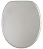 Soft Close Toilet Seat Glittering Silver