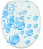 WC-Sitz Wasserblasen - Premium Toilettendeckel direkt vom Hersteller
