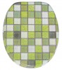 Soft Close Toilet Seat Mosaic Green