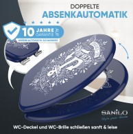 WC-Sitz mit Absenkautomatik Anker - Premium Toilettendeckel direkt vom Hersteller