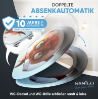 WC-Sitz mit Absenkautomatik Goldfisch - Premium Toilettendeckel direkt vom Hersteller