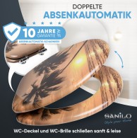 WC-Sitz mit Absenkautomatik Summer - Premium Toilettendeckel direkt vom Hersteller