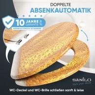 WC-Sitz mit Absenkautomatik Bier - Premium Toilettendeckel direkt vom Hersteller