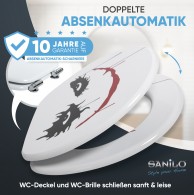 WC-Sitz mit Absenkautomatik Joker - Premium Toilettendeckel direkt vom Hersteller