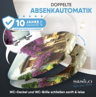 WC-Sitz mit Absenkautomatik Toskana - Premium Toilettendeckel direkt vom Hersteller