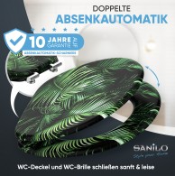 WC-Sitz mit Absenkautomatik Palmdream - Premium Toilettendeckel direkt vom Hersteller