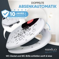 WC-Sitz mit Absenkautomatik Play Music - Premium Toilettendeckel direkt vom Hersteller