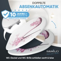 WC-Sitz mit Absenkautomatik Schuh - Premium Toilettendeckel direkt vom Hersteller