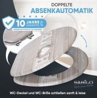 WC-Sitz mit Absenkautomatik Home - Premium Toilettendeckel direkt vom Hersteller