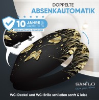 WC-Sitz mit Absenkautomatik Silhouette - Premium Toilettendeckel direkt vom Hersteller