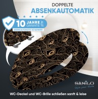 WC-Sitz mit Absenkautomatik Pfau - Premium Toilettendeckel direkt vom Hersteller