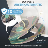 WC-Sitz mit Absenkautomatik Zalina - Premium Toilettendeckel direkt vom Hersteller