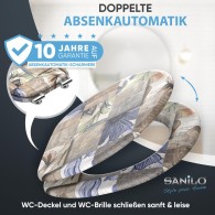 WC-Sitz mit Absenkautomatik Livia - Premium Toilettendeckel direkt vom Hersteller