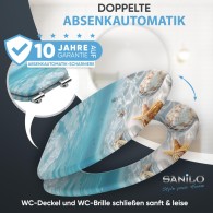WC-Sitz mit Absenkautomatik Waterworld - Premium Toilettendeckel direkt vom Hersteller