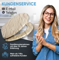 WC-Sitz mit Absenkautomatik Sand Stone - Premium Toilettendeckel direkt vom Hersteller