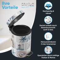 Kosmetikeimer Meeresbrise 3 Liter