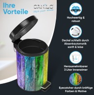 Kosmetikeimer Rainbow 3 Liter