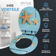 Soft Close Toilet Seat Starfish