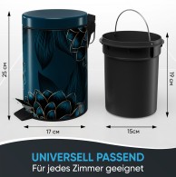 Kosmetikeimer Dahlien 3 Liter