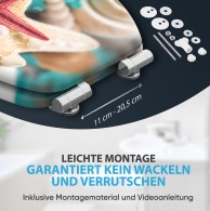 WC-Sitz mit Absenkautomatik Bath Salts - Premium Toilettendeckel direkt vom Hersteller