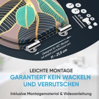 WC-Sitz mit Absenkautomatik Zalina - Premium Toilettendeckel direkt vom Hersteller