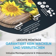WC-Sitz mit Absenkautomatik Sunflower - Premium Toilettendeckel direkt vom Hersteller