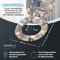 WC-Sitz mit Absenkautomatik Livia - Premium Toilettendeckel direkt vom Hersteller
