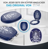 WC-Sitz mit Absenkautomatik Anker - Premium Toilettendeckel direkt vom Hersteller