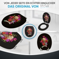 WC-Sitz mit Absenkautomatik Day of the Dead - Premium Toilettendeckel direkt vom Hersteller