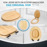 Soft Close Toilet Seat Bamboo