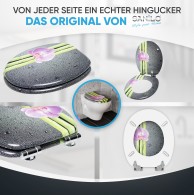 WC-Sitz mit Absenkautomatik Asia - Premium Toilettendeckel direkt vom Hersteller