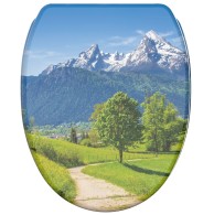 WC-Sitz mit Absenkautomatik und Schnellverschluss Alpen - Premium Toilettendeckel direkt vom Hersteller
