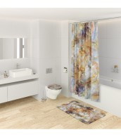 Badezimmer Set Marmor Braun