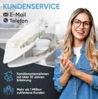 WC-Sitz mit Absenkautomatik Balance - Premium Toilettendeckel direkt vom Hersteller