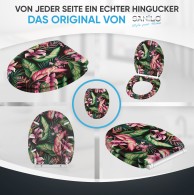 WC-Sitz mit Absenkautomatik und Schnellverschluss Bali - Premium Toilettendeckel direkt vom Hersteller