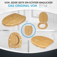 Soft Close Toilet Seat Bamboo