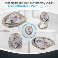 WC-Sitz mit Absenkautomatik und Schnellverschluss Bavaria - Premium Toilettendeckel direkt vom Hersteller