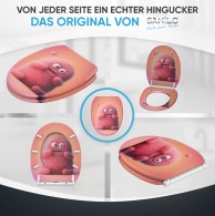 WC-Sitz mit Absenkautomatik und Schnellverschluss Coco - Premium Toilettendeckel direkt vom Hersteller