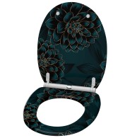 3-teiliges Badezimmer Set Dahlien