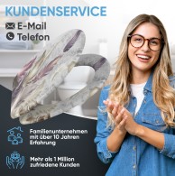 WC-Sitz mit Absenkautomatik und Schnellverschluss Federn - Premium Toilettendeckel direkt vom Hersteller