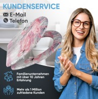 WC-Sitz mit Absenkautomatik und Schnellverschluss Flamingo 2 - Premium Toilettendeckel direkt vom Hersteller