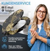 WC-Sitz mit Absenkautomatik und Schnellverschluss Golden Leaves - Premium Toilettendeckel direkt vom Hersteller